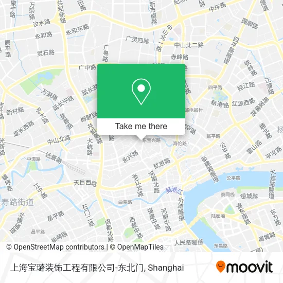 上海宝璐装饰工程有限公司-东北门 map