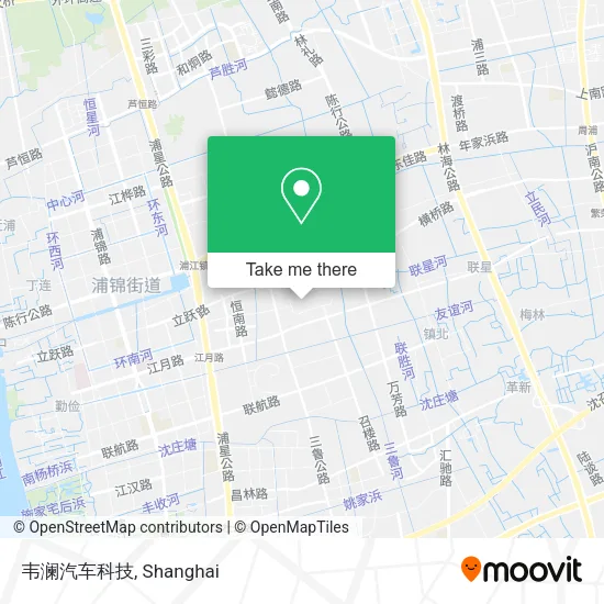 韦澜汽车科技 map