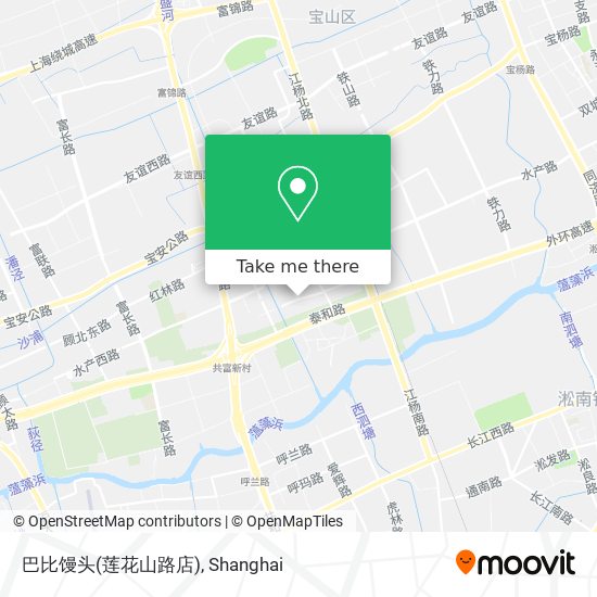 巴比馒头(莲花山路店) map