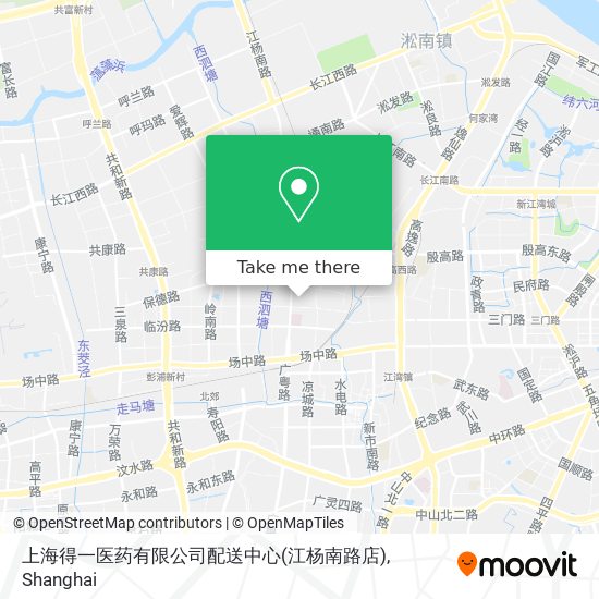 上海得一医药有限公司配送中心(江杨南路店) map