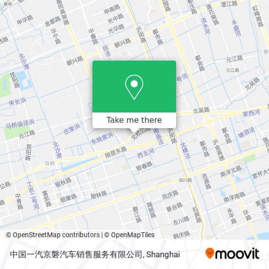 中国一汽京磐汽车销售服务有限公司 map