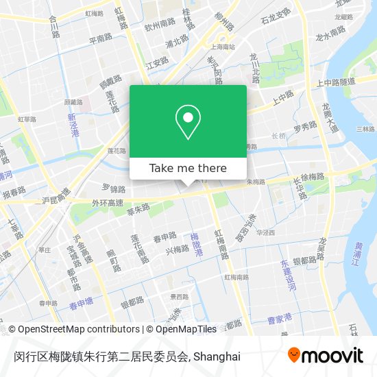 闵行区梅陇镇朱行第二居民委员会 map