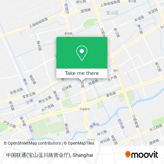 中国联通(宝山蕰川路营业厅) map