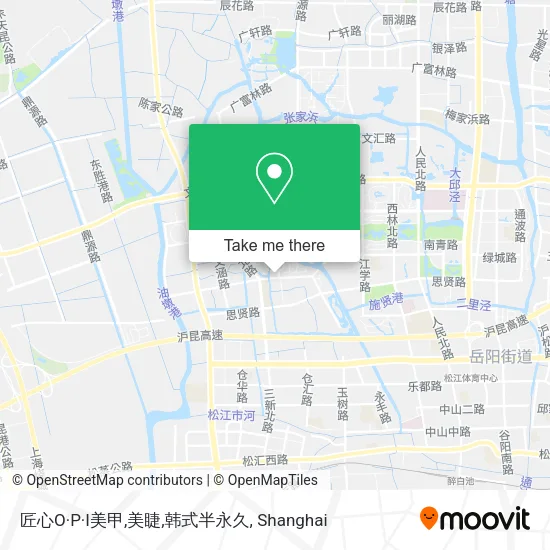 匠心O·P·I美甲,美睫,韩式半永久 map
