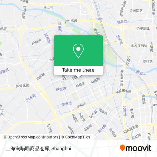上海淘喵喵商品仓库 map