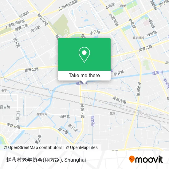 赵巷村老年协会(翔方路) map