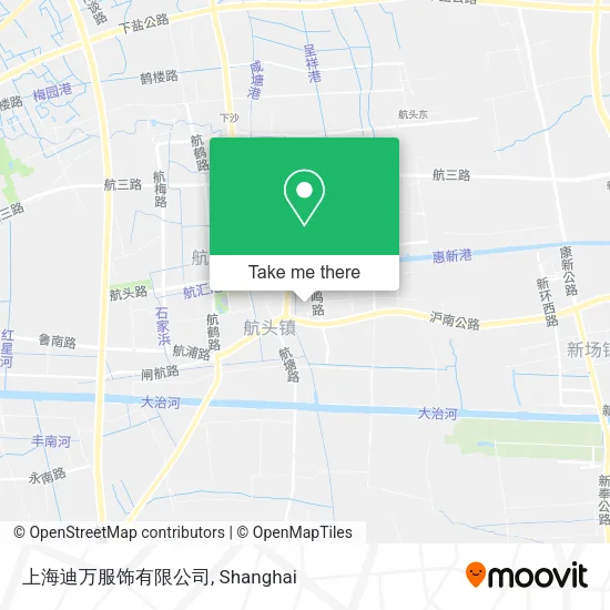 上海迪万服饰有限公司 map