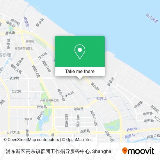浦东新区高东镇群团工作指导服务中心 map