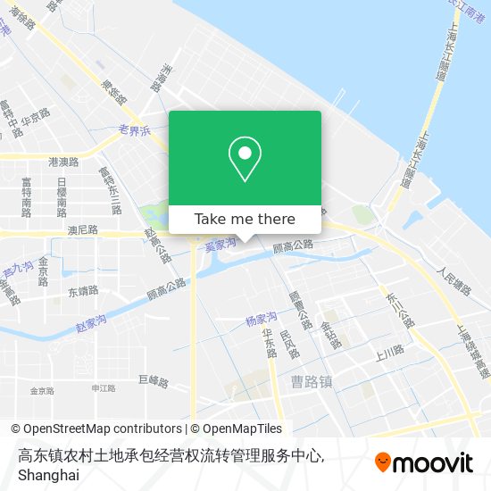 高东镇农村土地承包经营权流转管理服务中心 map
