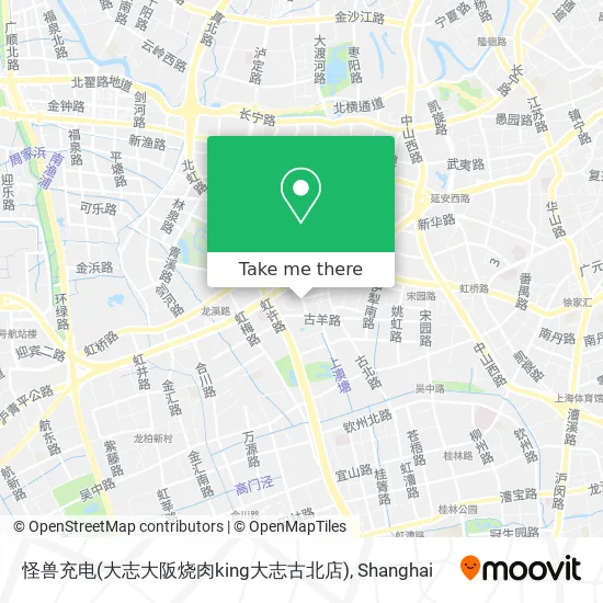 怪兽充电(大志大阪烧肉king大志古北店) map