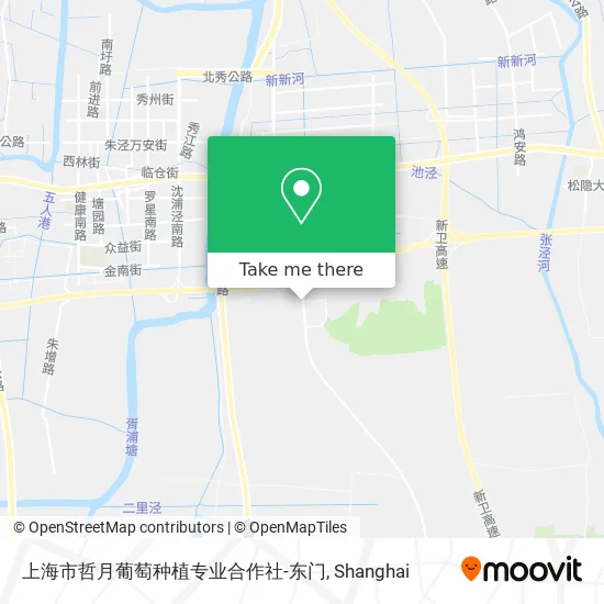 上海市哲月葡萄种植专业合作社-东门 map