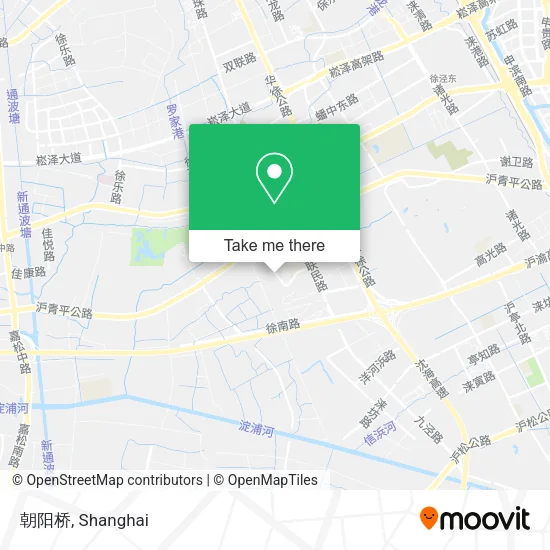 朝阳桥 map