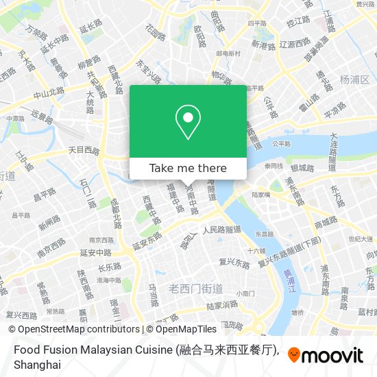 Food Fusion Malaysian Cuisine (融合马来西亚餐厅) map