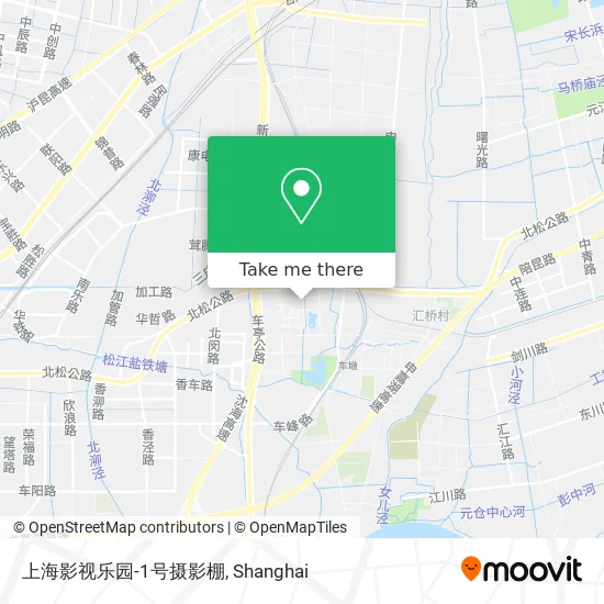 上海影视乐园-1号摄影棚 map