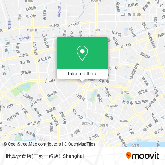 叶鑫饮食店(广灵一路店) map