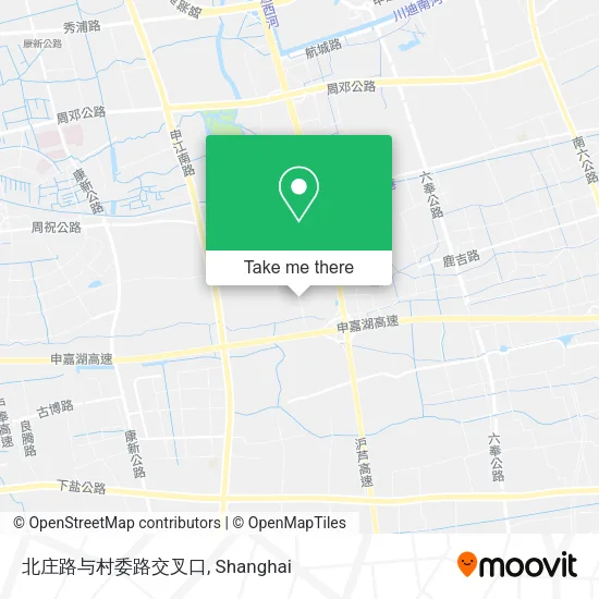北庄路与村委路交叉口 map