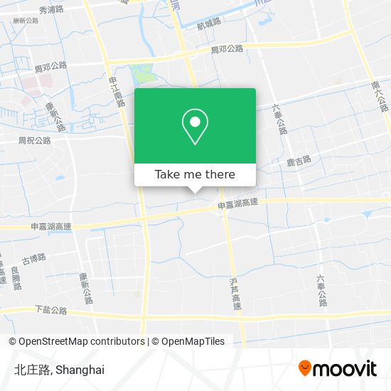 北庄路 map