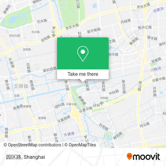 园区路 map
