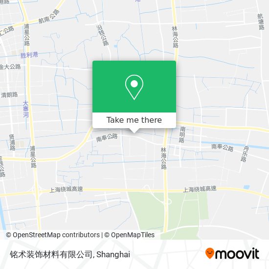 铭术装饰材料有限公司 map