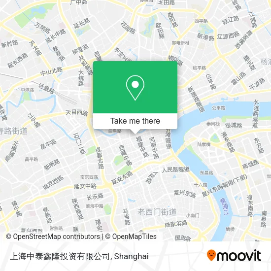 上海中泰鑫隆投资有限公司 map