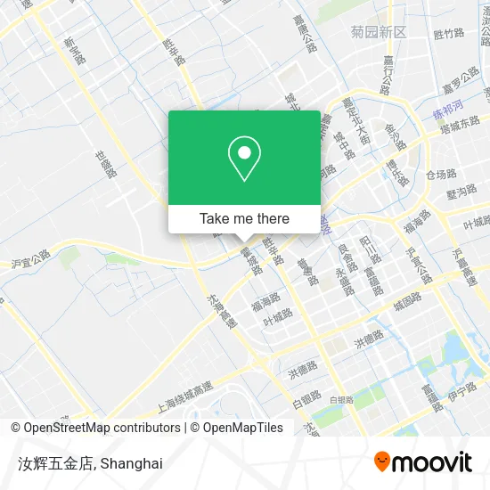 汝辉五金店 map