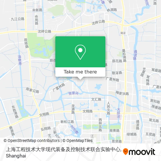 上海工程技术大学现代装备及控制技术联合实验中心 map