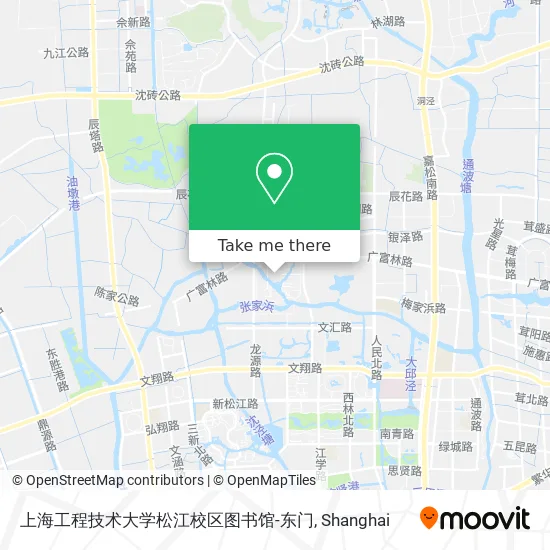 上海工程技术大学松江校区图书馆-东门 map