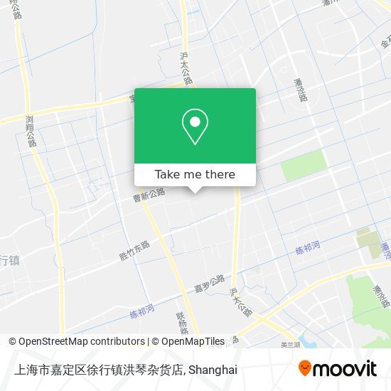 上海市嘉定区徐行镇洪琴杂货店 map