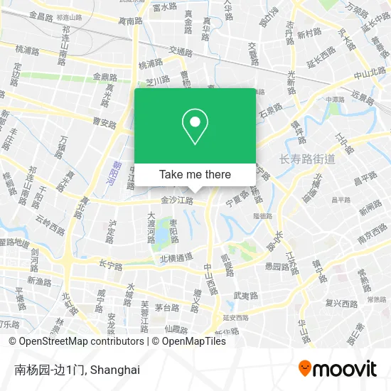 南杨园-边1门 map