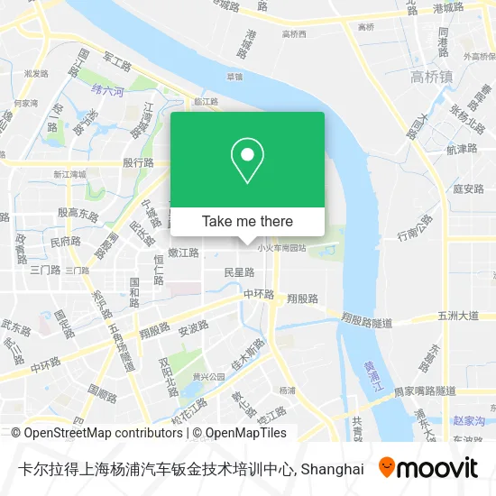 卡尔拉得上海杨浦汽车钣金技术培训中心 map