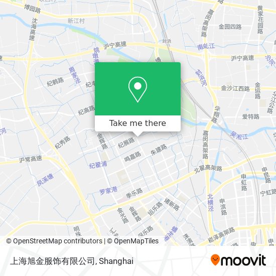 上海旭金服饰有限公司 map