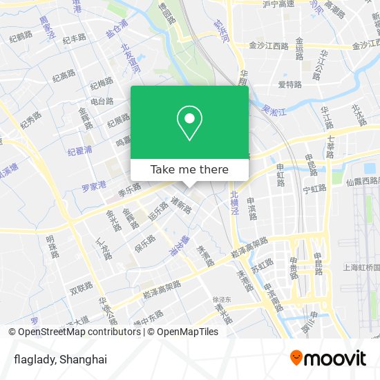 flaglady map