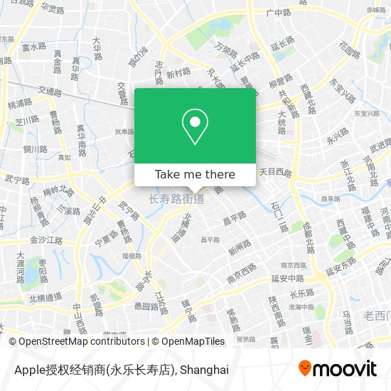 Apple授权经销商(永乐长寿店) map