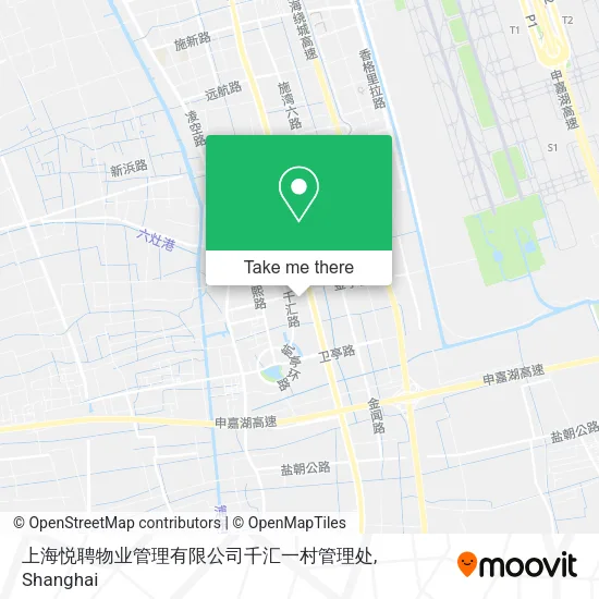 上海悦聘物业管理有限公司千汇一村管理处 map