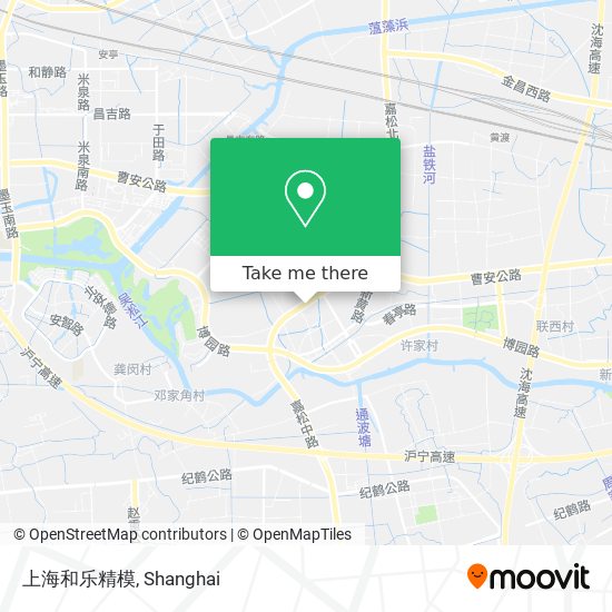 上海和乐精模 map