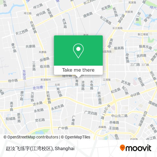 赵汝飞练字(江湾校区) map