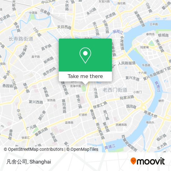 凡舍公司 map
