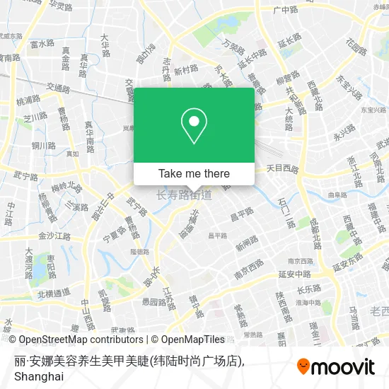 丽·安娜美容养生美甲美睫(纬陆时尚广场店) map