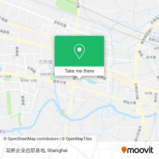 花桥企业总部基地 map
