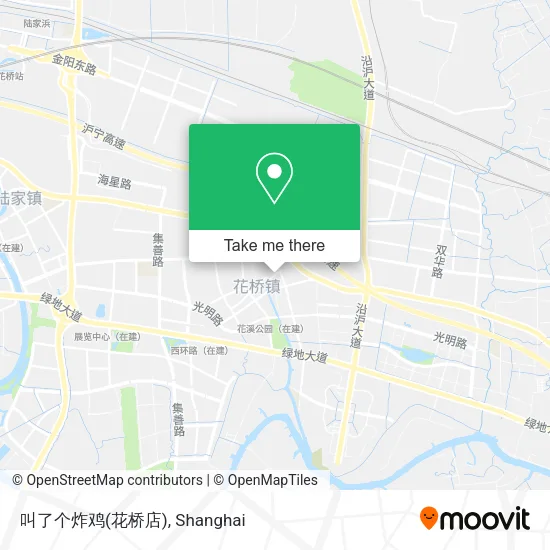 叫了个炸鸡(花桥店) map