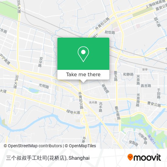 三个叔叔手工吐司(花桥店) map