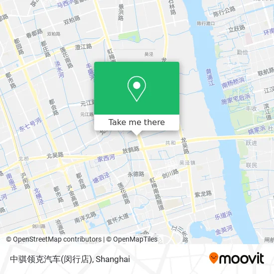 中骐领克汽车(闵行店) map