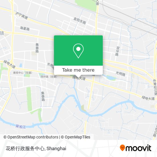 花桥行政服务中心 map