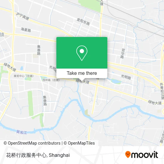 花桥行政服务中心 map