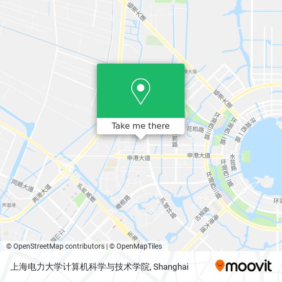 上海电力大学计算机科学与技术学院 map