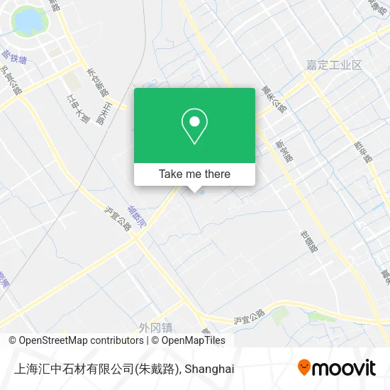 上海汇中石材有限公司(朱戴路) map
