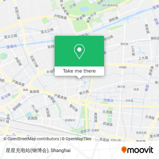 星星充电站(钢博会) map