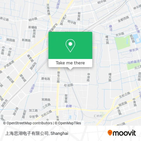 上海思湖电子有限公司 map