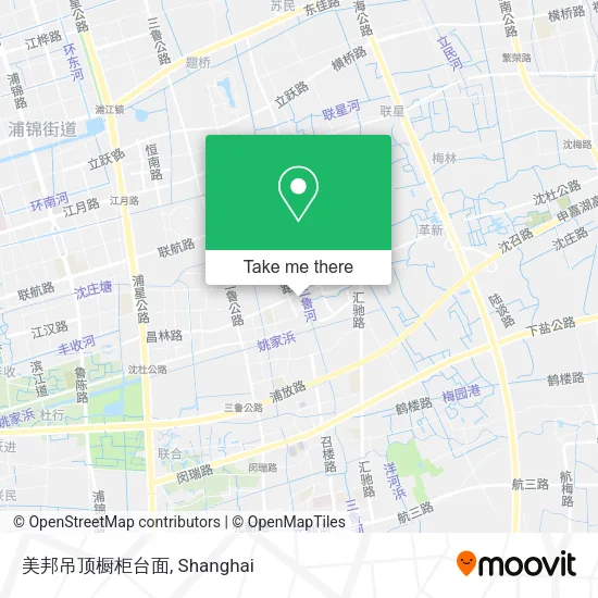 美邦吊顶橱柜台面 map