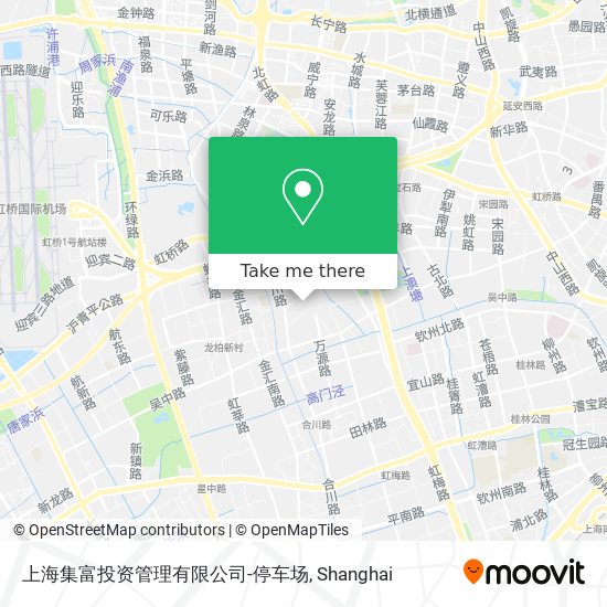 上海集富投资管理有限公司-停车场 map